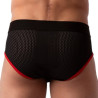 Barcode Berlin Slip Sicile Noir-Rouge